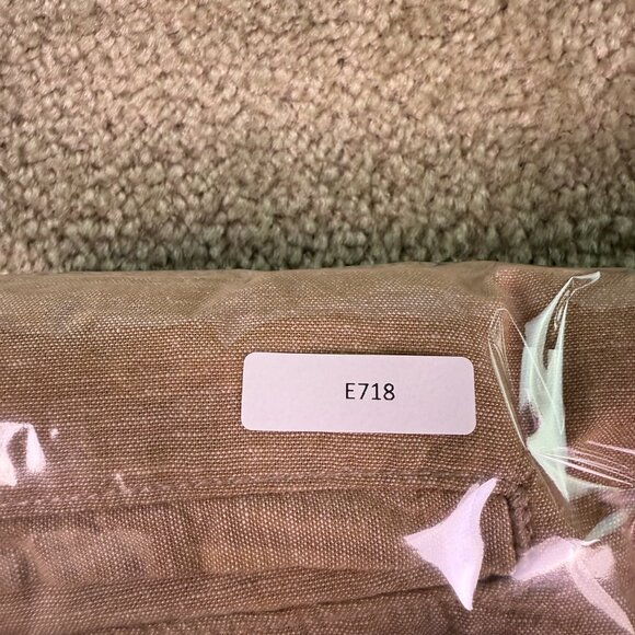 No Boundaries Elastic Waist Linen Shorts Men's Size 3XL 48-50 Tan Stretch E718 - Picture 8 of 8